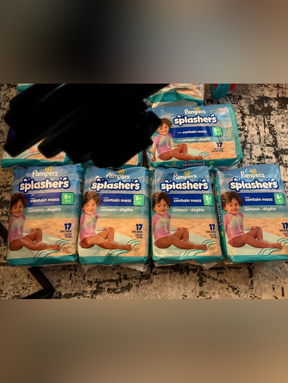 Pampers Splashers size 5 Swim Diapers